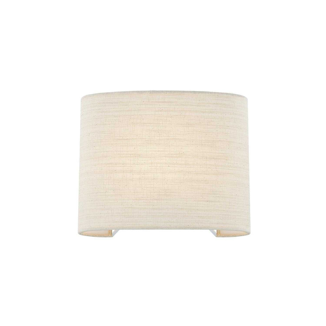Textile One Light Wall Sconce Justice Designs