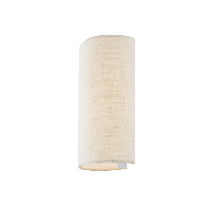 Textile One Light Wall Sconce Justice Designs