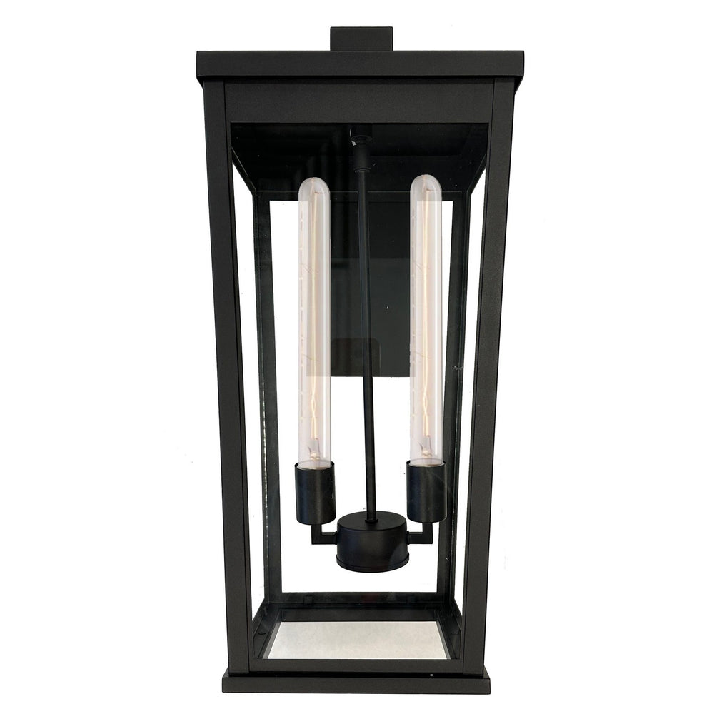 Artcraft Canada - AC8882BK - Two Light Outdoor Wall Mount - Elmgrove - Black