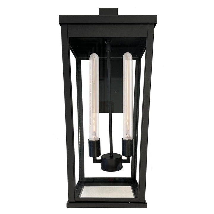Artcraft Canada - AC8882BK - Two Light Outdoor Wall Mount - Elmgrove - Black
