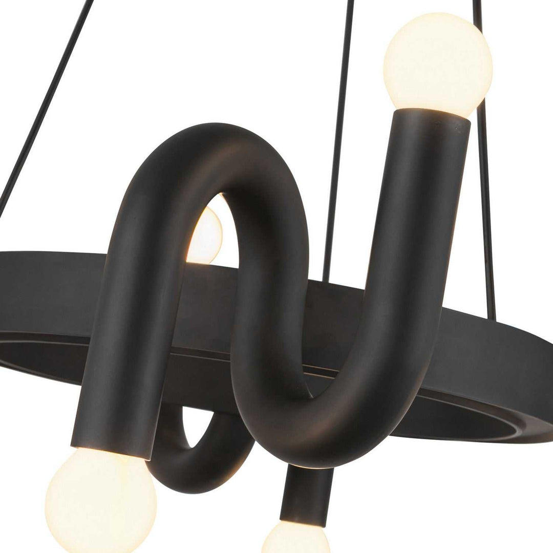 Alora Canada - CH420823MB - Eight Light Chandelier - Sadie - Matte Black