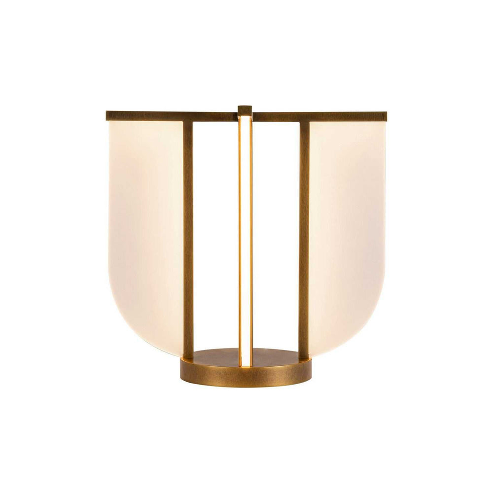 Alora Canada - TL336815VB - LED Table Lamp - Anders - Vintage Brass