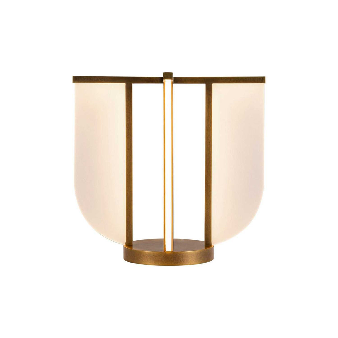 Alora Canada - TL336815VB - LED Table Lamp - Anders - Vintage Brass