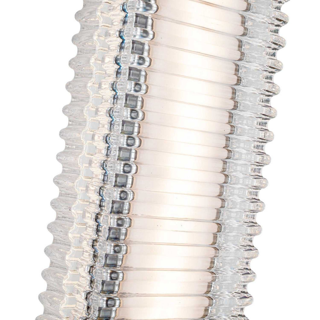 Alora Canada - PD374624UBCR-UNV - LED Pendant - Alai - Urban Bronze/Ribbed Glass