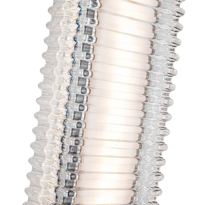 Alora Canada - PD374624UBCR-UNV - LED Pendant - Alai - Urban Bronze/Ribbed Glass