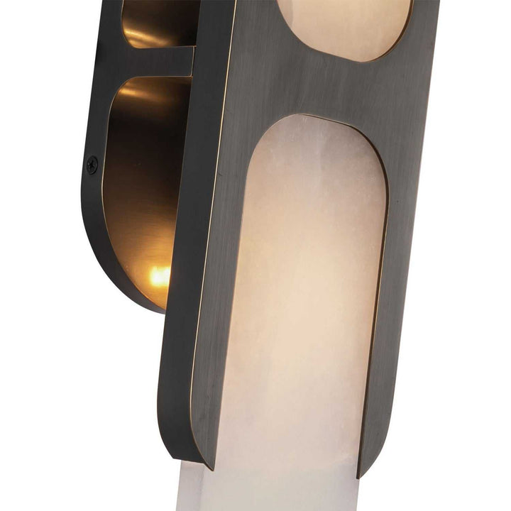 Alora Canada - WV357217UBAR - Two Light Wall Vanity - Odin - Urban Bronze/Alabaster