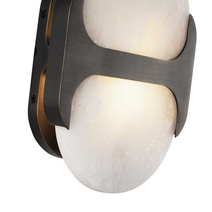 Alora Canada - WV357109UBAR - One Light Wall Vanity - Odin - Urban Bronze/Alabaster