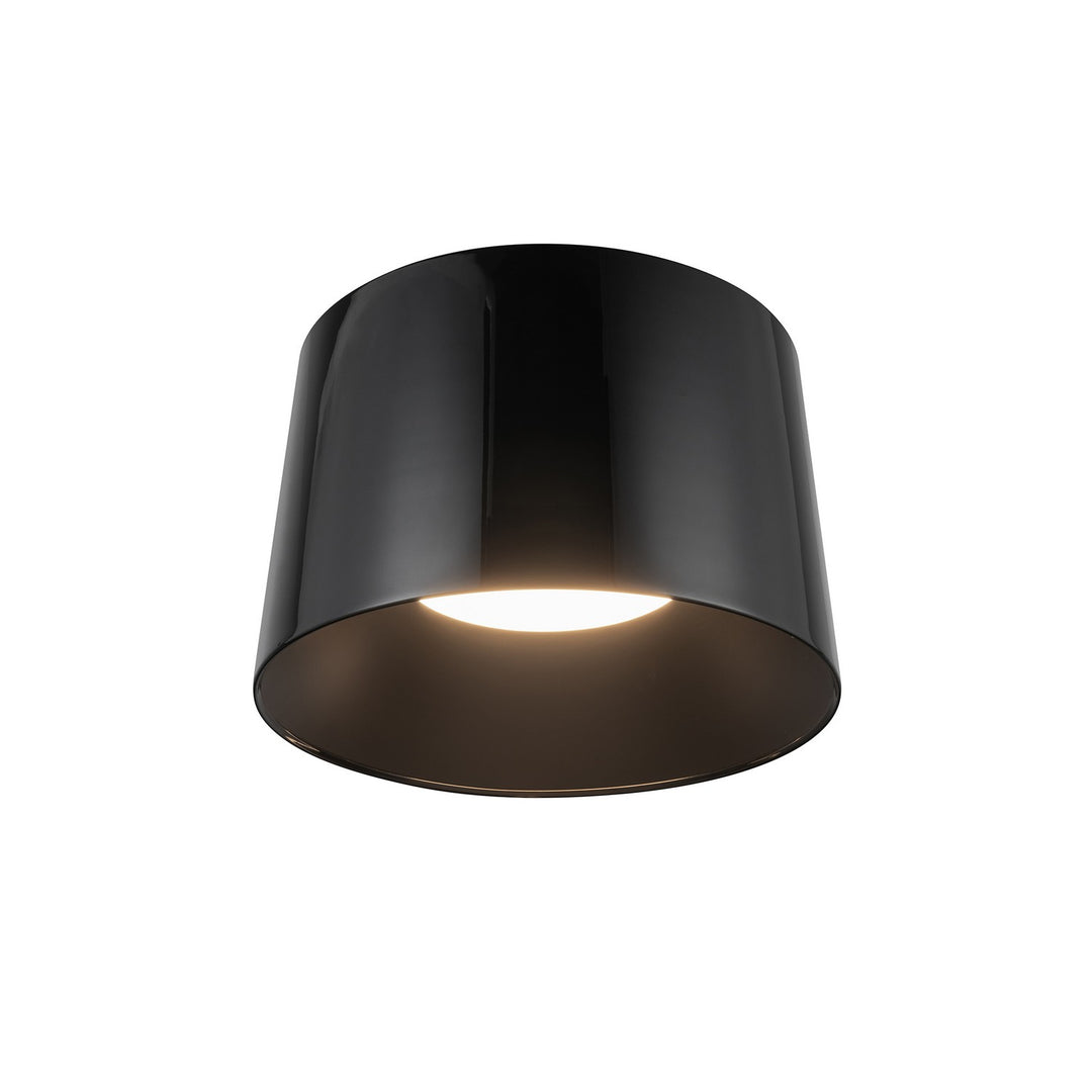 Kuzco Canada - FM16512-JB-3WCCT-UNV - LED Flush Mount - Etta - Jet Black