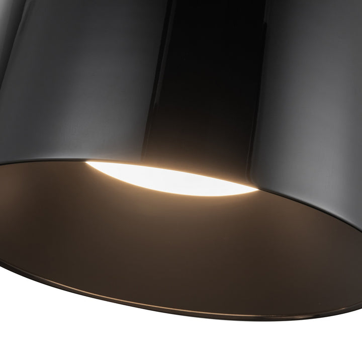 Kuzco Canada - FM16512-JB-3WCCT-UNV - LED Flush Mount - Etta - Jet Black