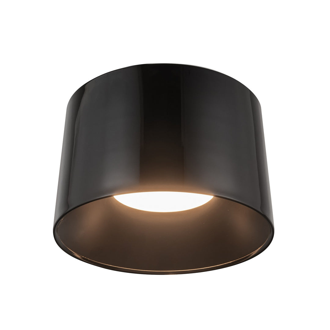 Kuzco Canada - FM16520-JB-3WCCT-UNV - LED Flush Mount - Etta - Jet Black