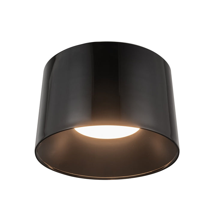 Kuzco Canada - FM16520-JB-3WCCT-UNV - LED Flush Mount - Etta - Jet Black