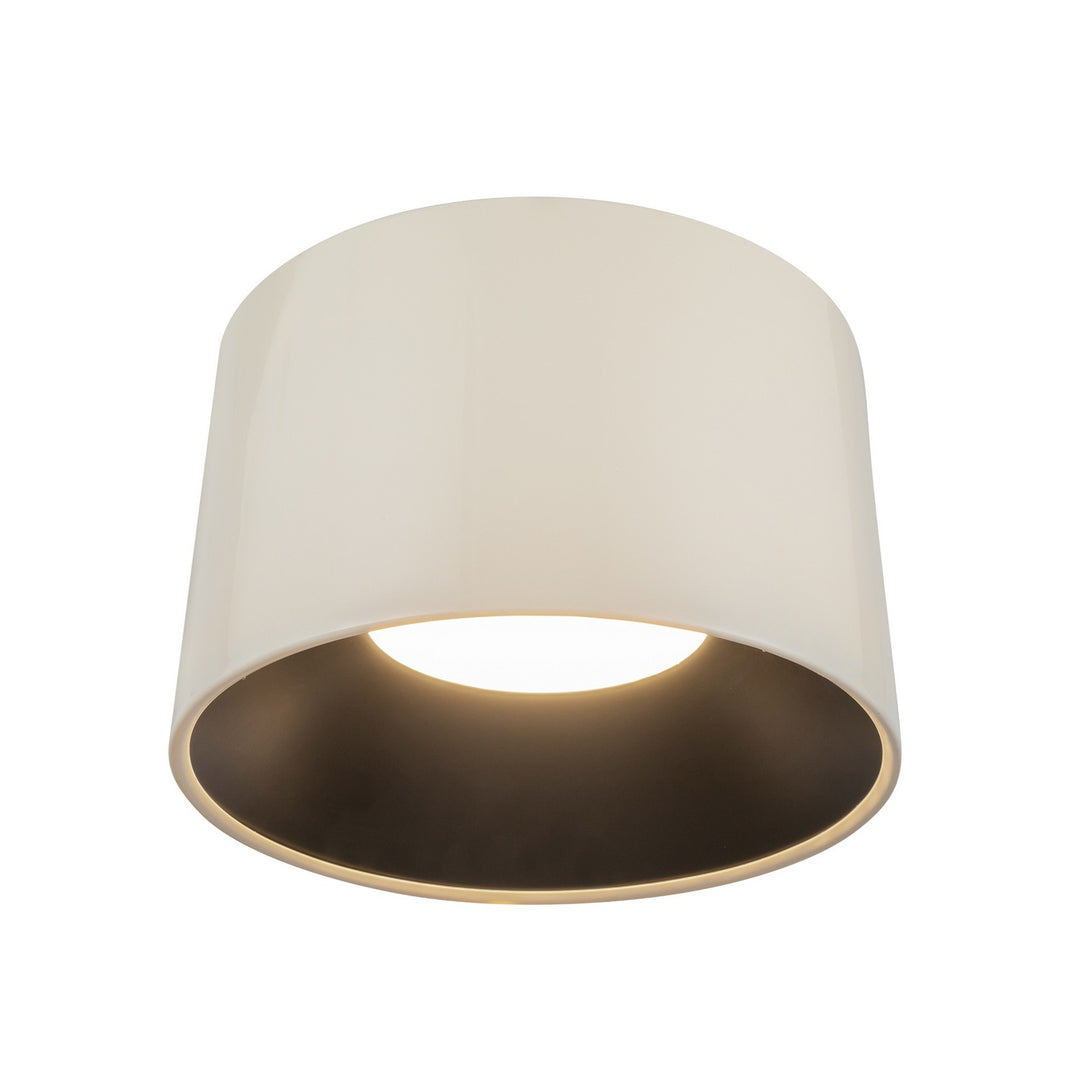 Kuzco Canada - FM16520-PW-3WCCT-UNV - LED Flush Mount - Etta - Pearl White