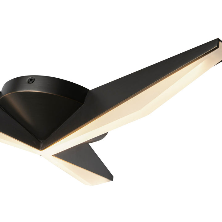 Kuzco Canada - FM64218-UB - LED Flush Mount - Tachi - Urban Bronze