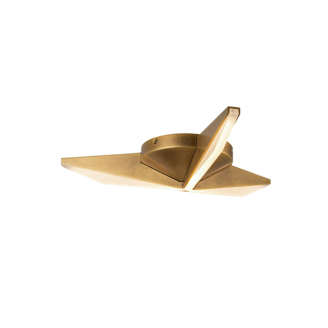 Kuzco Canada - FM64215-VB - LED Flush Mount - Tachi - Vintage Brass