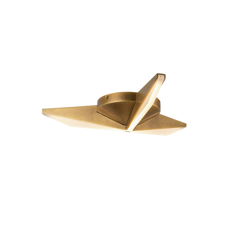 Kuzco Canada - FM64215-VB - LED Flush Mount - Tachi - Vintage Brass