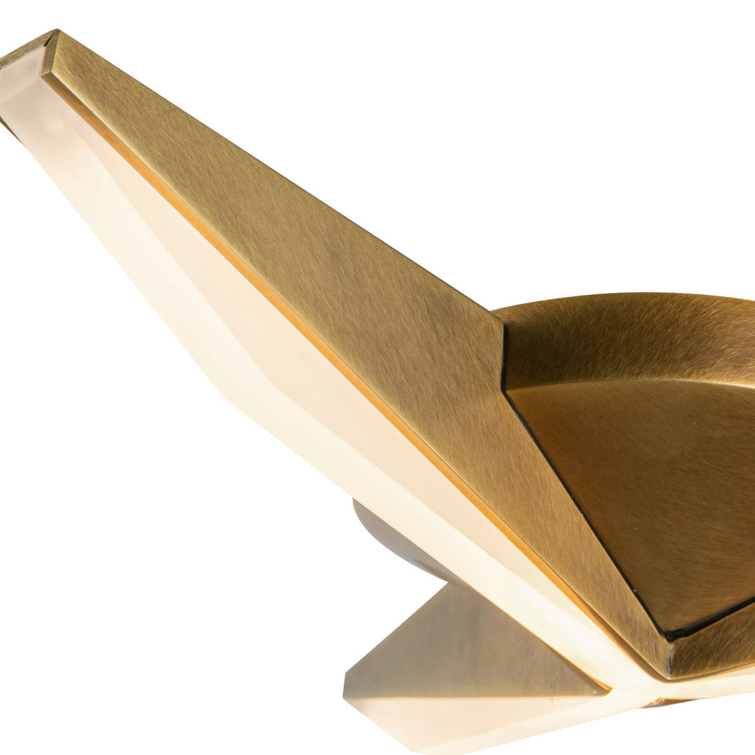 Kuzco Canada - FM64215-VB - LED Flush Mount - Tachi - Vintage Brass