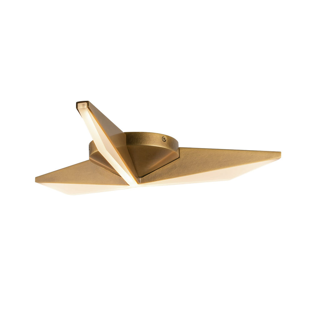 Kuzco Canada - FM64218-VB - LED Flush Mount - Tachi - Vintage Brass
