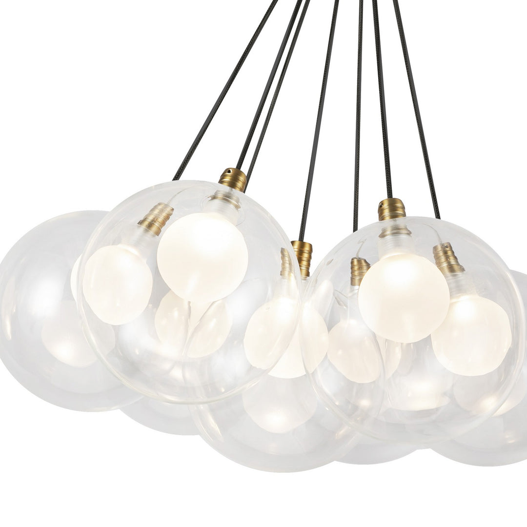 Kuzco Canada - CH3117-BG - LED Chandelier - Bolla - Brushed Gold