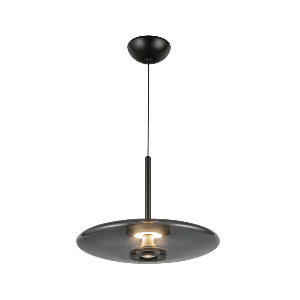 Kuzco Canada - PD37018-BK/SM-3WCCT-UNV - LED Pendant - Kyoto - Black/Smoked Glass