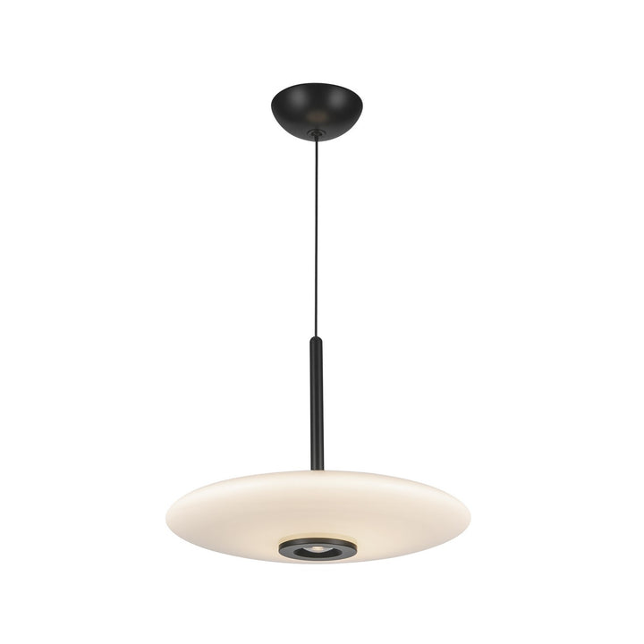 Kuzco Canada - PD37018-BK/GO-3WCCT-UNV - LED Pendant - Kyoto - Black/Glossy Opal Glass