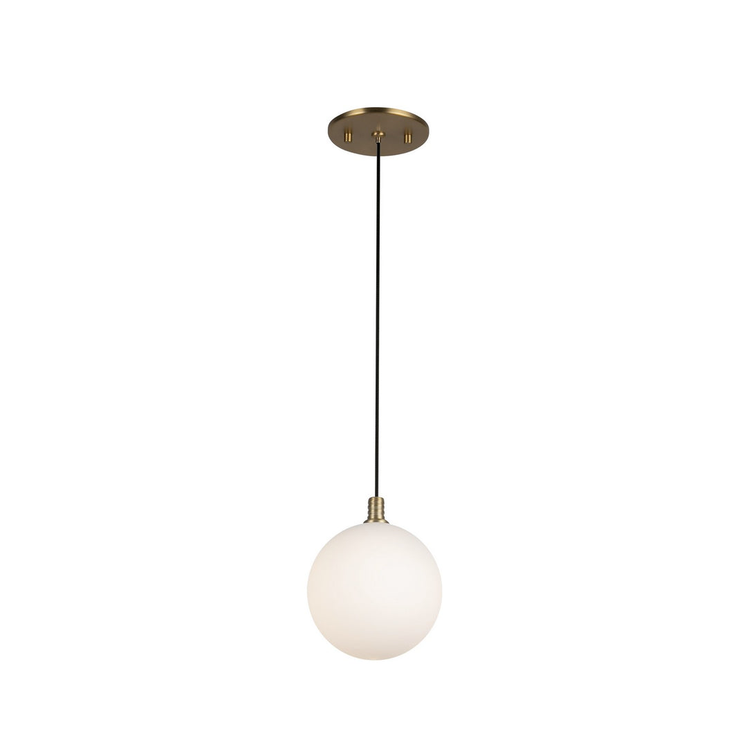 Kuzco Canada - PD3106-BG/OP - LED Pendant - Bolla - Brushed Gold/Opal Glass