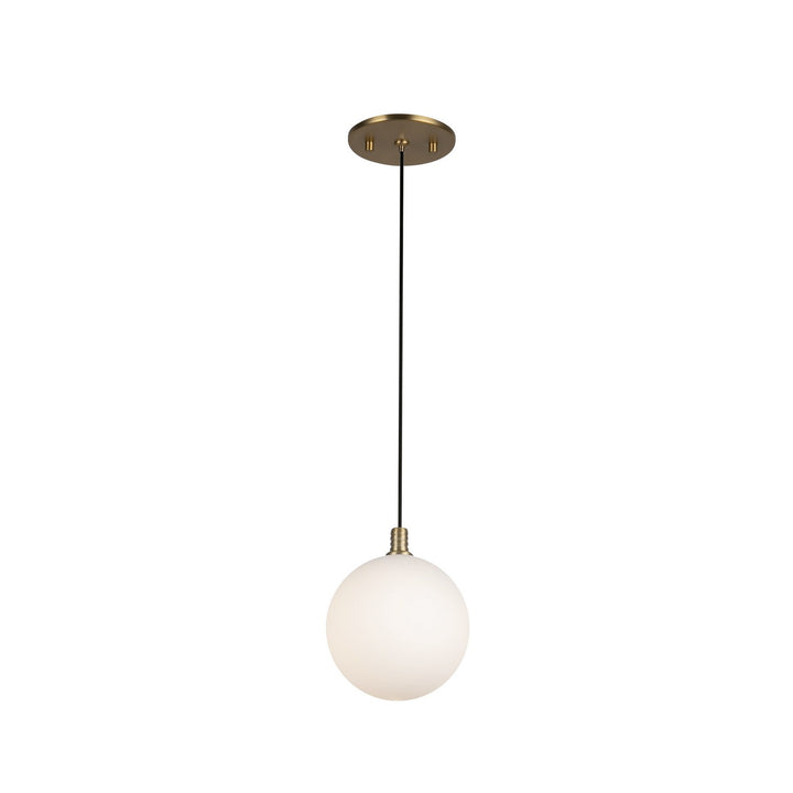 Kuzco Canada - PD3106-BG/OP - LED Pendant - Bolla - Brushed Gold/Opal Glass