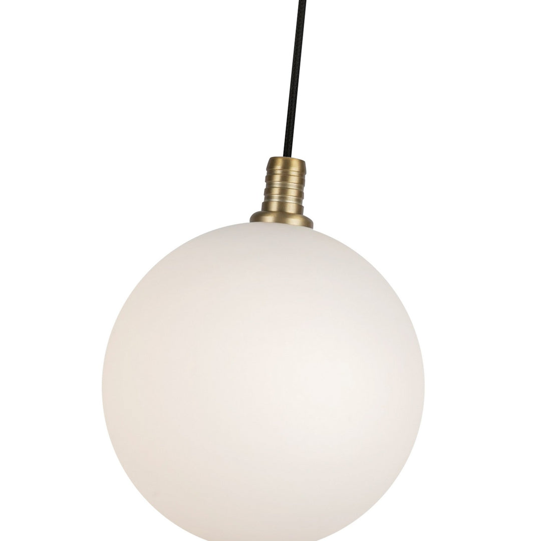 Kuzco Canada - PD3106-BG/OP - LED Pendant - Bolla - Brushed Gold/Opal Glass