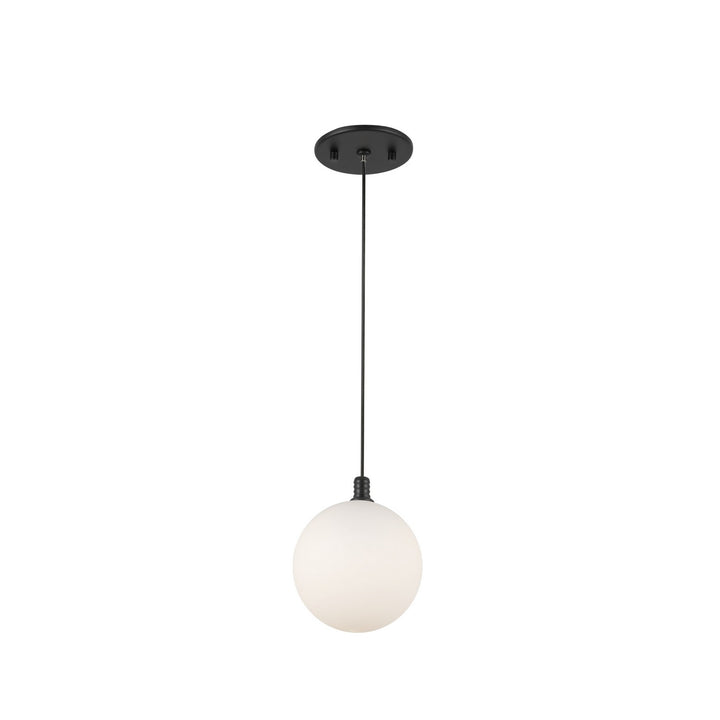 Kuzco Canada - PD3106-BK/OP - LED Pendant - Bolla - Black/Opal Glass