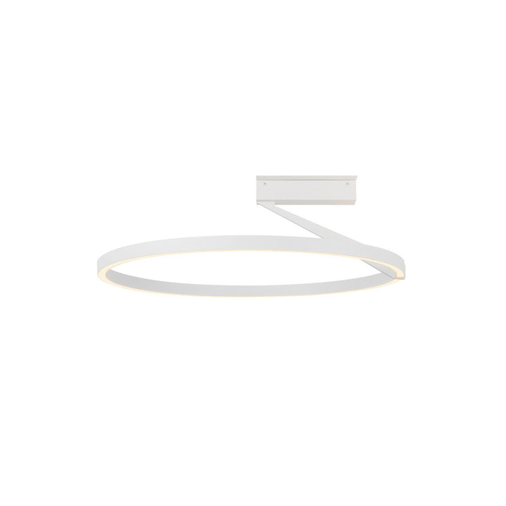 Kuzco Canada - SF27724-WH-3WCCT-UNV - LED Semi-Flush Mount - Roda - White