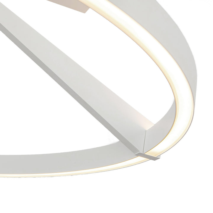 Kuzco Canada - SF27724-WH-3WCCT-UNV - LED Semi-Flush Mount - Roda - White