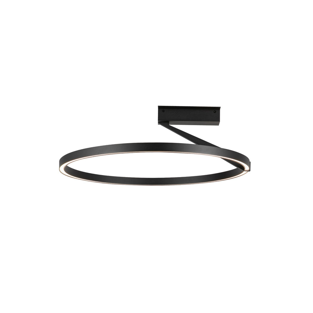 Kuzco Canada - SF27724-BK-3WCCT-UNV - LED Semi-Flush Mount - Roda - Black