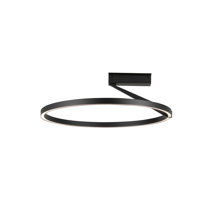 Kuzco Canada - SF27724-BK-3WCCT-UNV - LED Semi-Flush Mount - Roda - Black