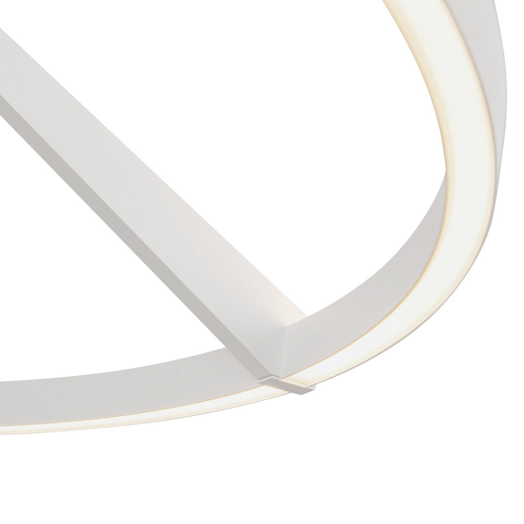 Kuzco Canada - SF27731-WH-3WCCT-UNV - LED Semi-Flush Mount - Roda - White