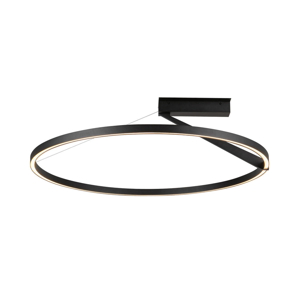 Kuzco Canada - SF27731-BK-3WCCT-UNV - LED Semi-Flush Mount - Roda - Black