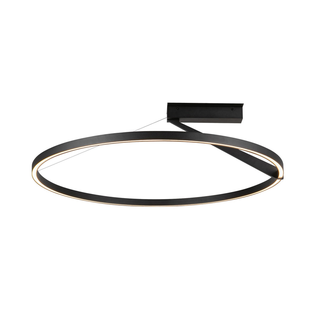 Kuzco Canada - SF27731-BK-3WCCT-UNV - LED Semi-Flush Mount - Roda - Black
