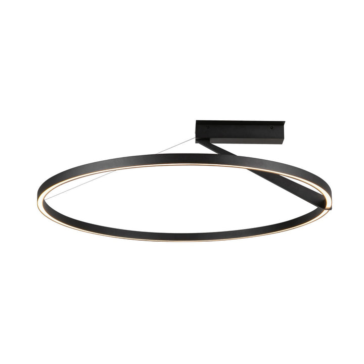 Kuzco Canada - SF27731-BK-3WCCT-UNV - LED Semi-Flush Mount - Roda - Black