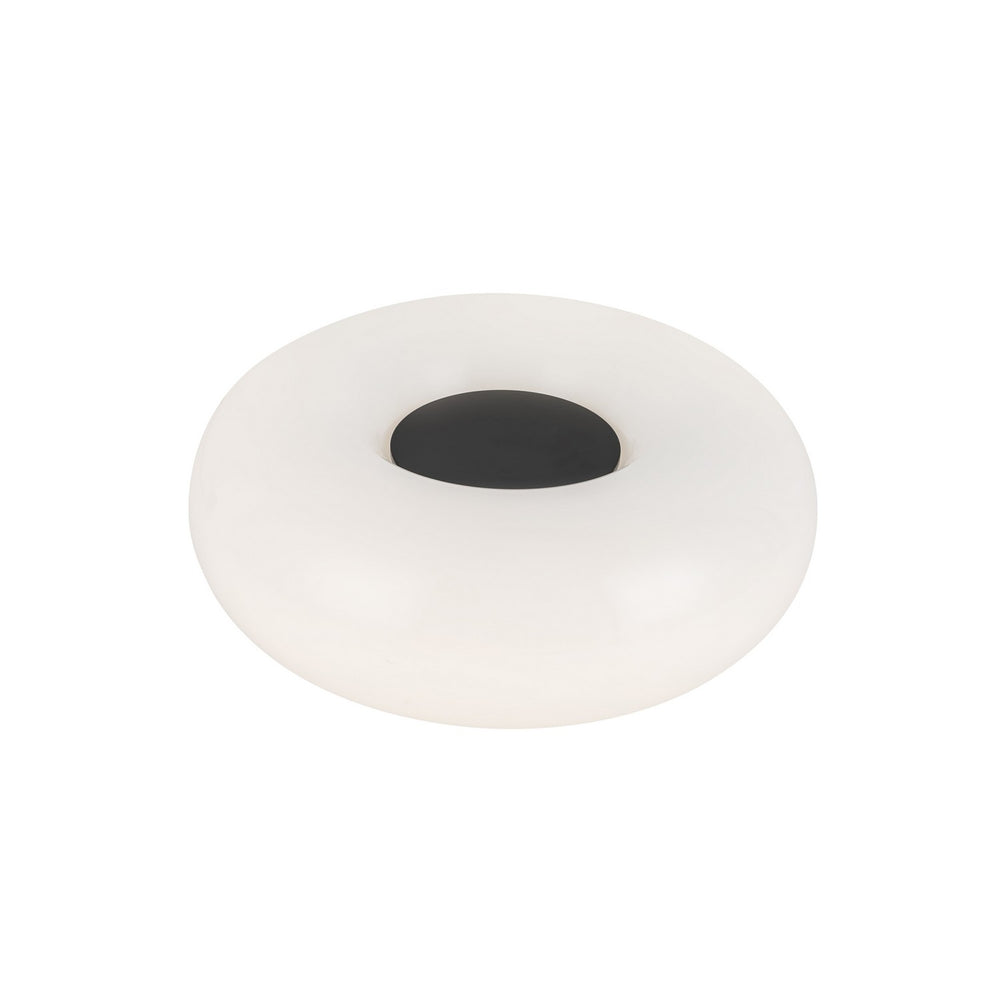 Kuzco Canada - TL12409-BK/OP - LED Table Lamp - Nimbus - Black/Opal Glass