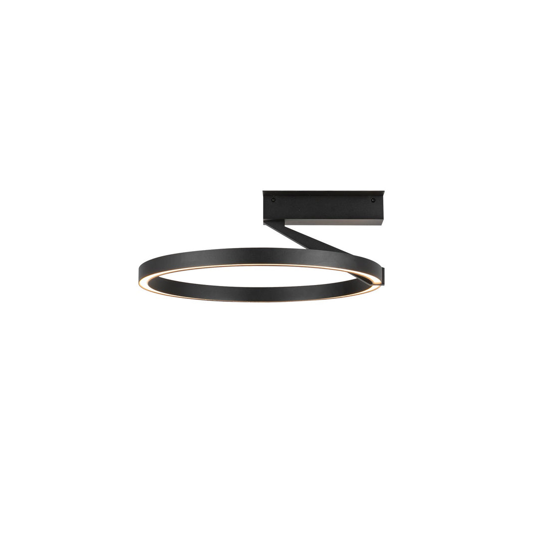 Kuzco Canada - SF27716-BK-3WCCT-UNV - LED Semi-Flush Mount - Roda - Black