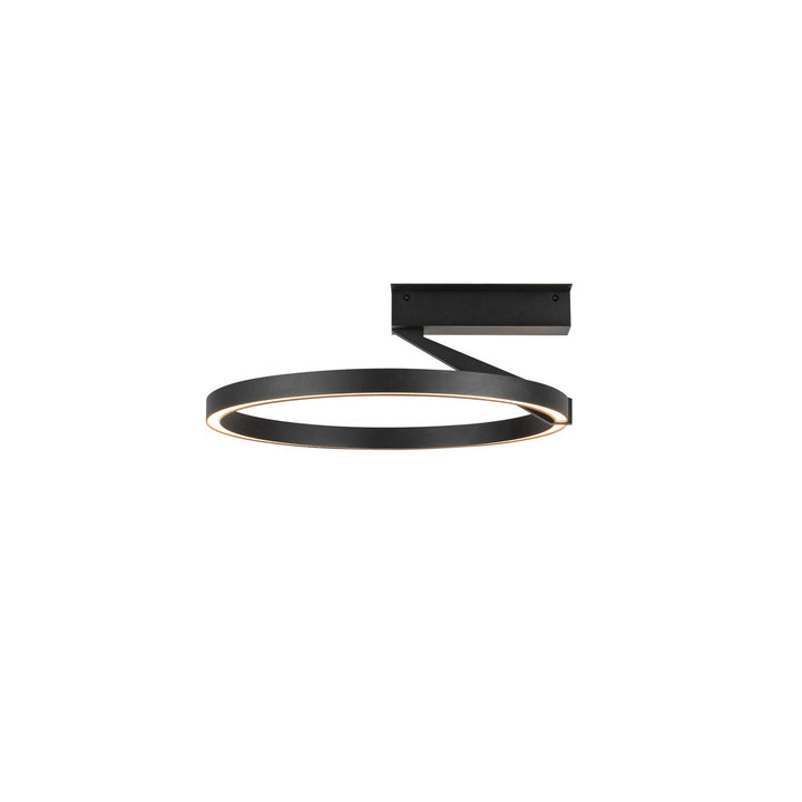 Kuzco Canada - SF27716-BK-3WCCT-UNV - LED Semi-Flush Mount - Roda - Black