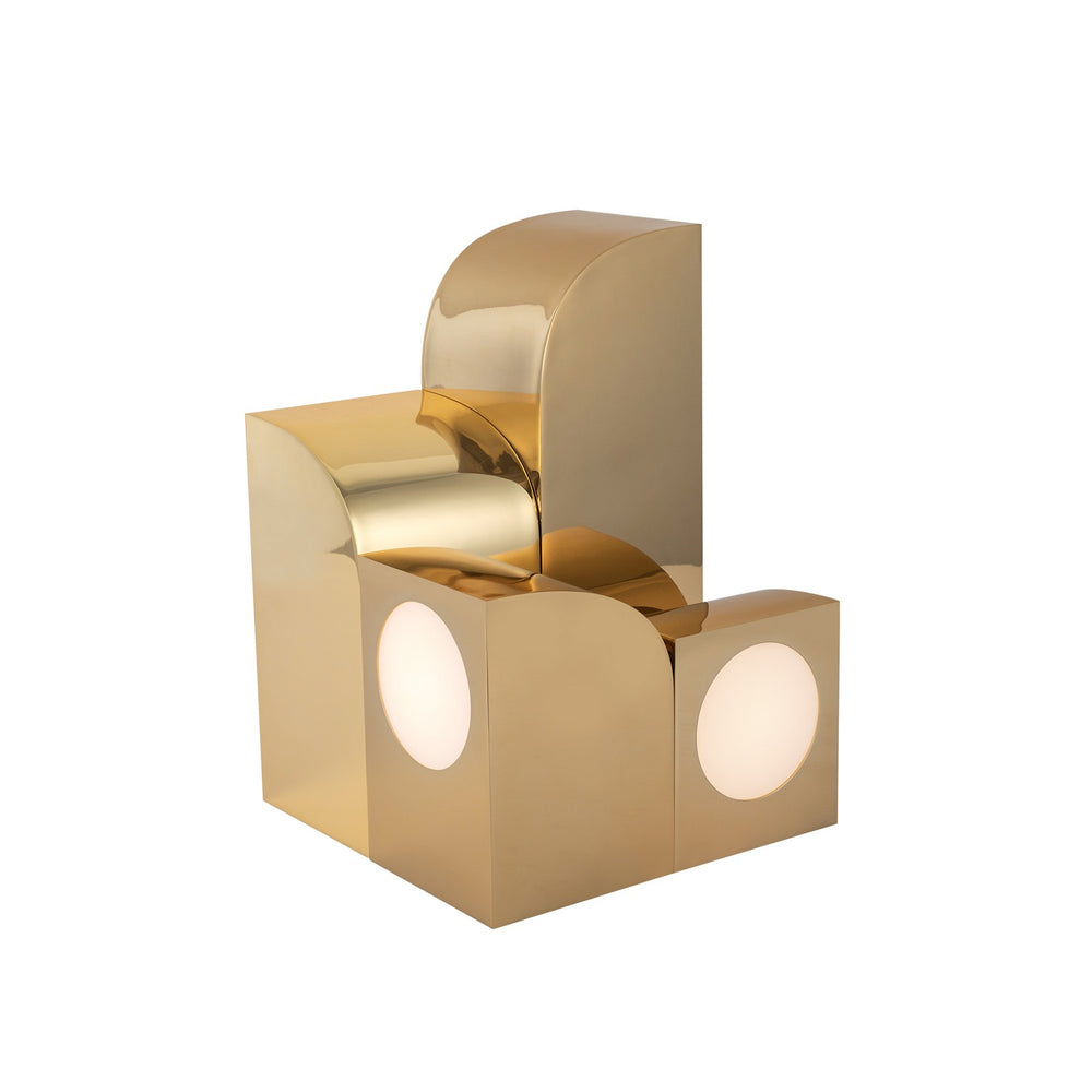 Kuzco Canada - TL82412-PB - LED Table Lamp - Gypsum - Polished Brass