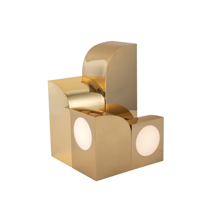 Kuzco Canada - TL82412-PB - LED Table Lamp - Gypsum - Polished Brass