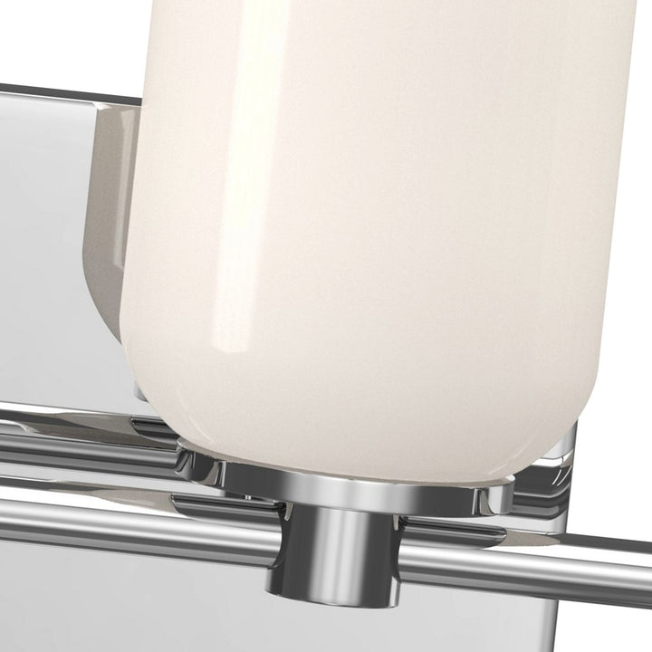 Kuzco Canada - VL57732-CH/GO - Five Light Vanity - Nola - Chrome/Glossy Opal Glass