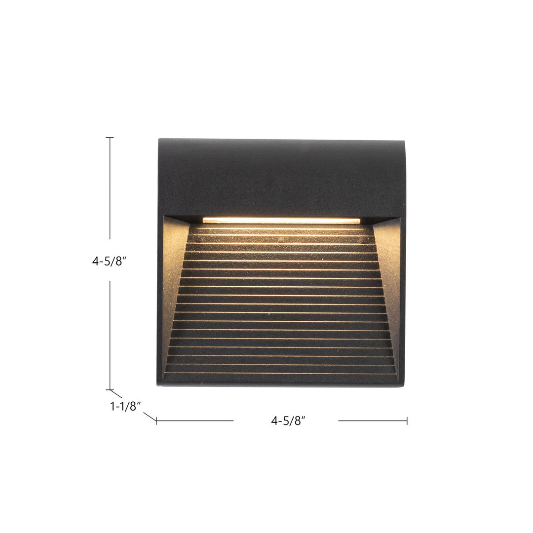 Kuzco Canada - EW27905-BK - LED Exterior Wall Sconce - Casa - Black