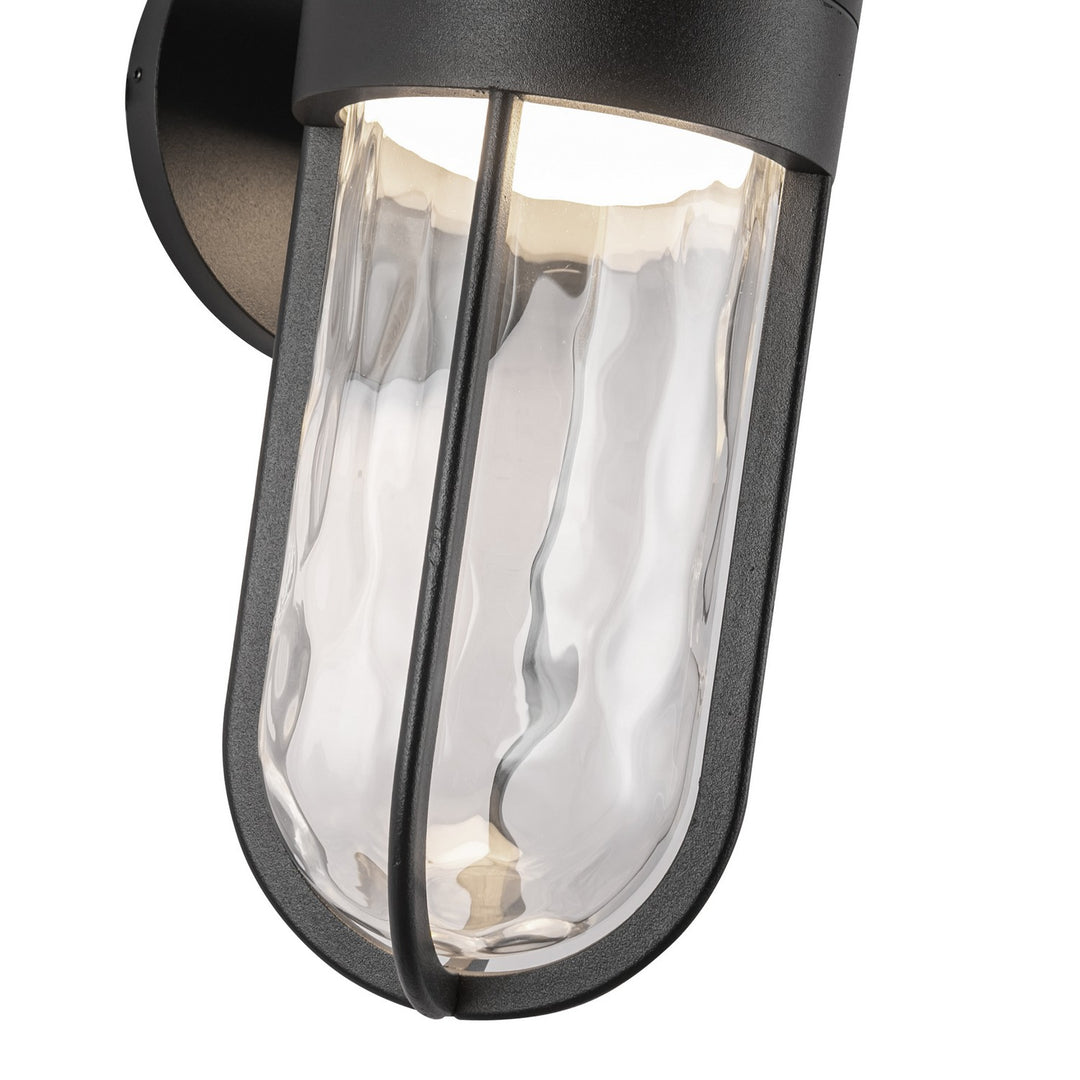 Kuzco Canada - EW17627-BK - LED Exterior Wall Sconce - Davy - Black