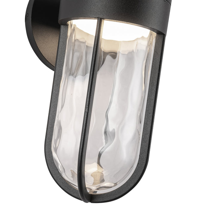 Kuzco Canada - EW17627-BK - LED Exterior Wall Sconce - Davy - Black