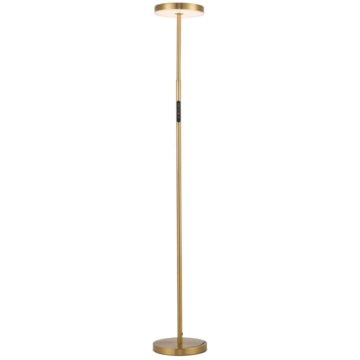 Dainolite Canada - FCE-5430LEDF-AGB - LED Floor Lamp - Francine - Aged Brass