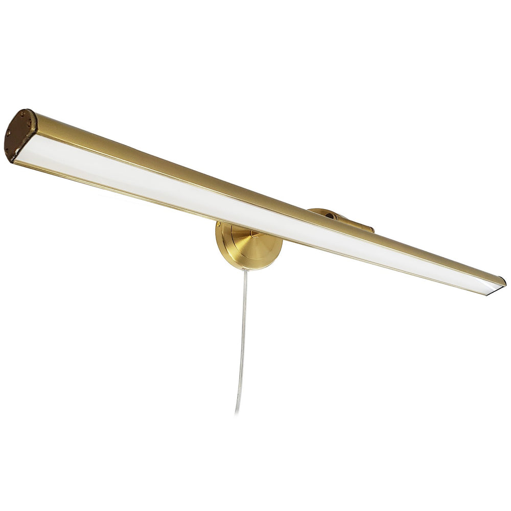 Dainolite Canada - PIC333-32LED-AGB - LED Picture Light - Reina - Aged Brass