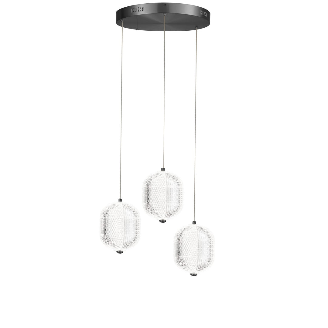 Dainolite Canada - PRI-1222LEDP-MB - LED Pendant - Peri - Clear