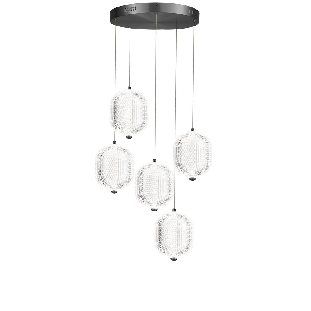Dainolite Canada - PRI-1530LEDP-MB - LED Pendant - Peri - Clear
