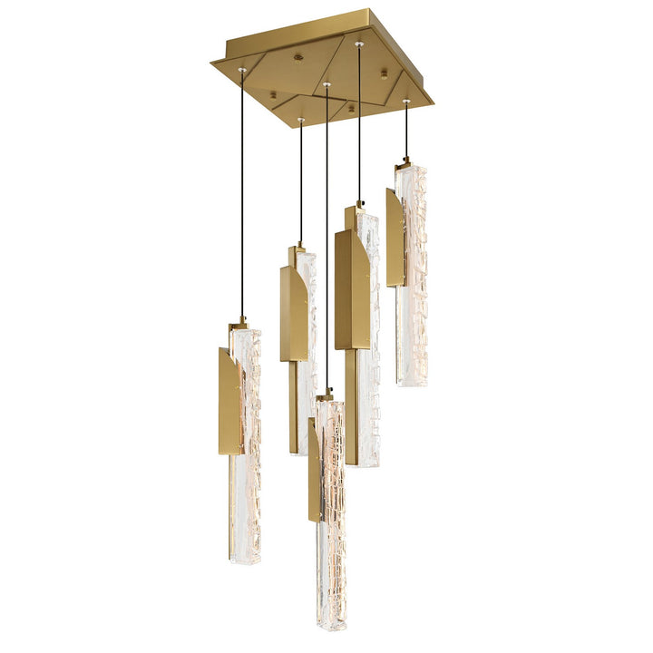 CWI Lighting Canada - 1586P12-5-624 - LED Mini Pendant - Valira - Brass